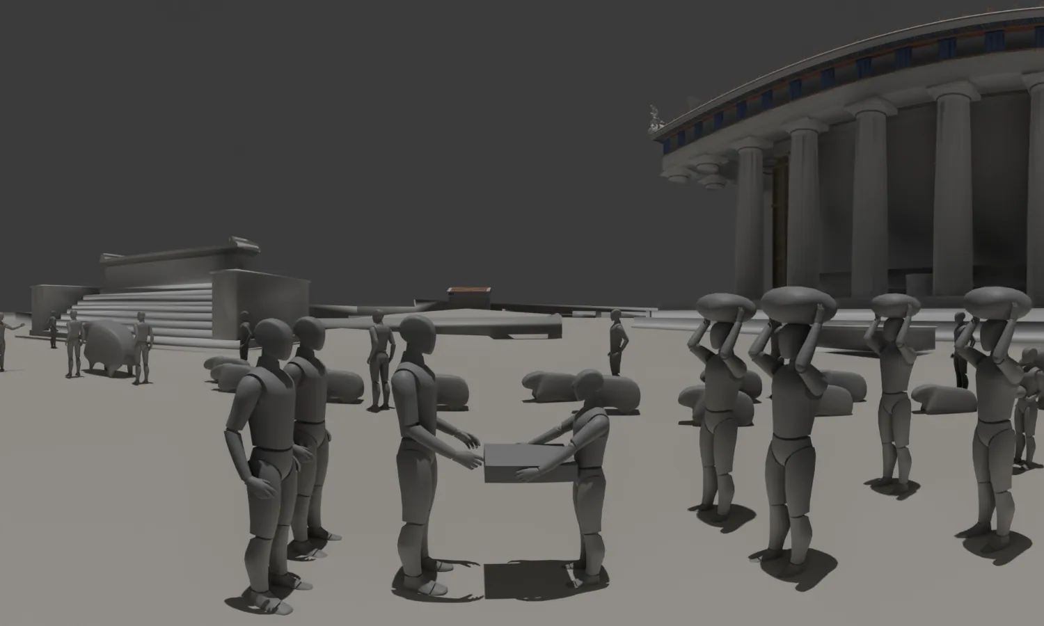 TimeLens reconstruction Character placement phase.