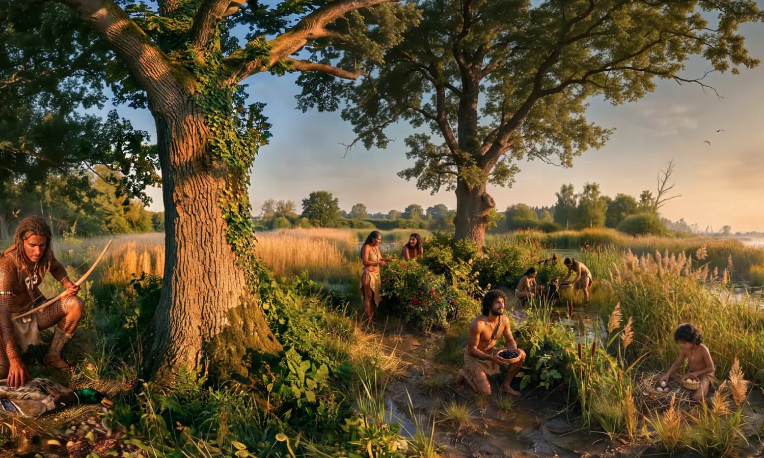 TimeLens reconstruction of river life near Hunebedcentrum