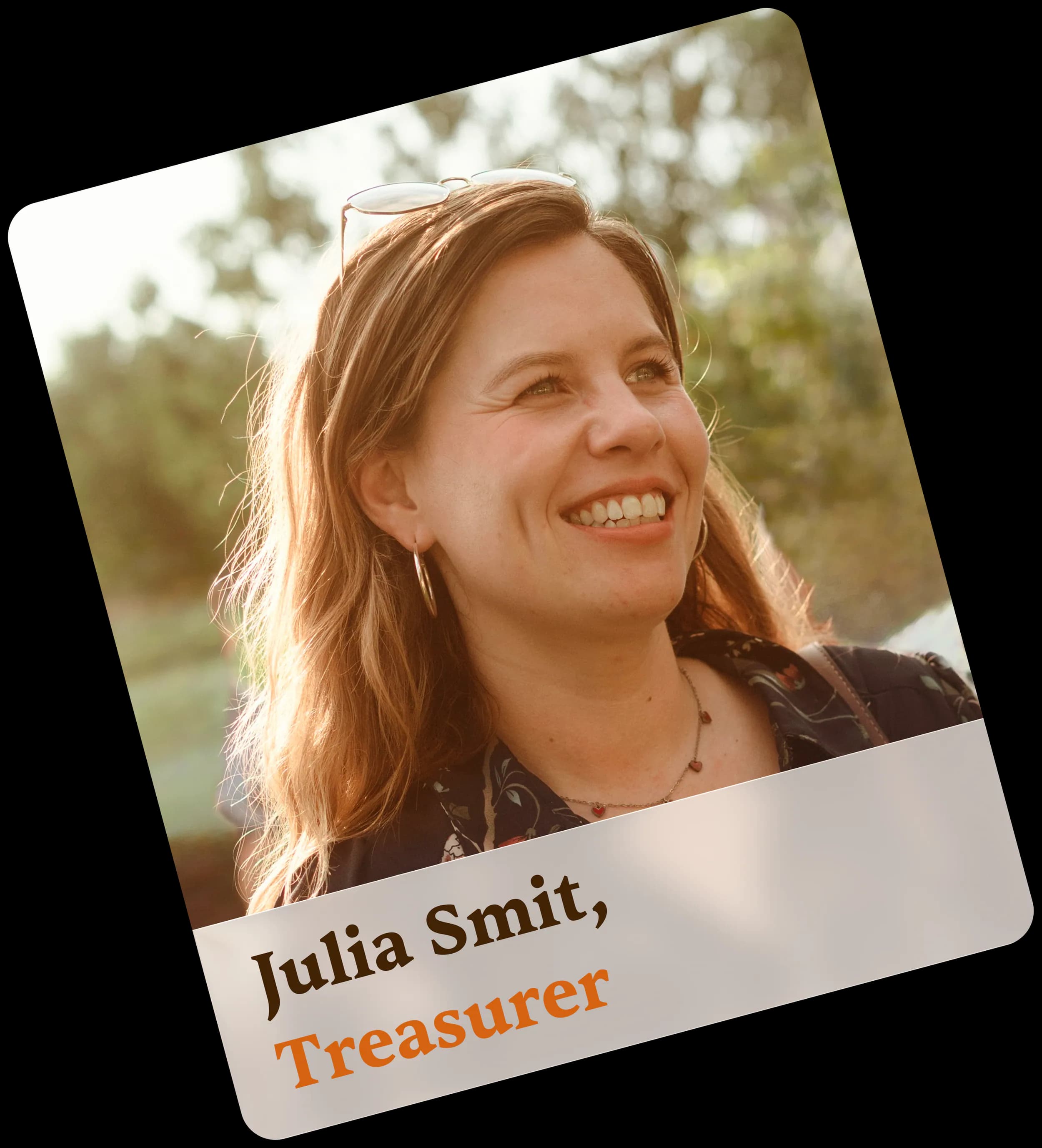 Julia Smit, Treasurer