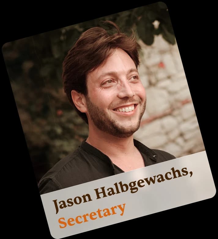 Jason Halbgewachs, Secretaris