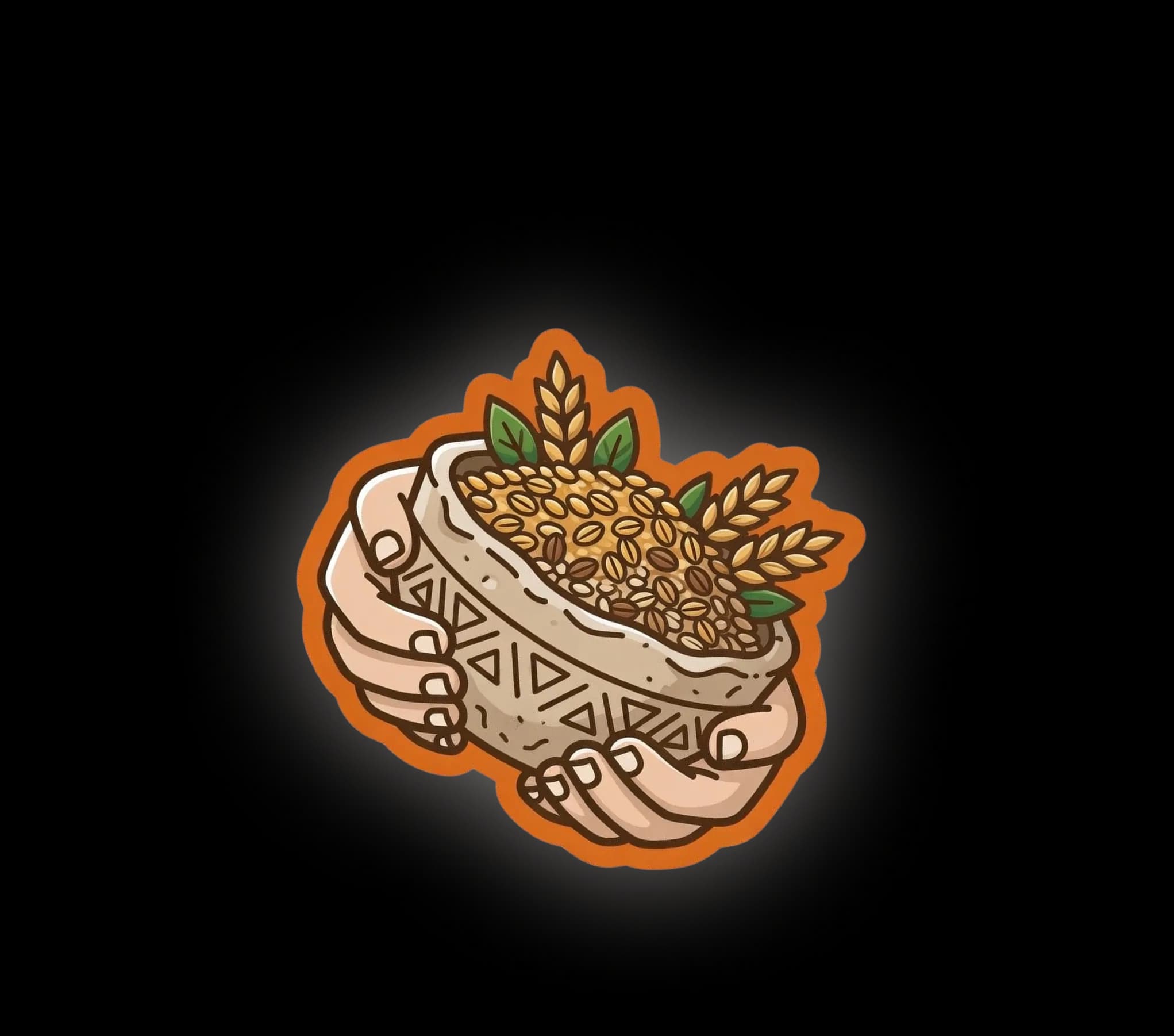 TimeLens badge kom met graan
